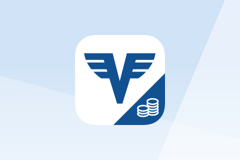 Logo der Volksbank hausbanking-App