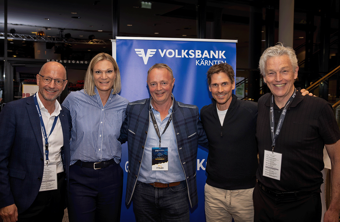 VDir. Mag. Wolfgang Mandl, Maria Riesch, Mag. Gerd Bacher, Felix Gottwald, Mark McGregor