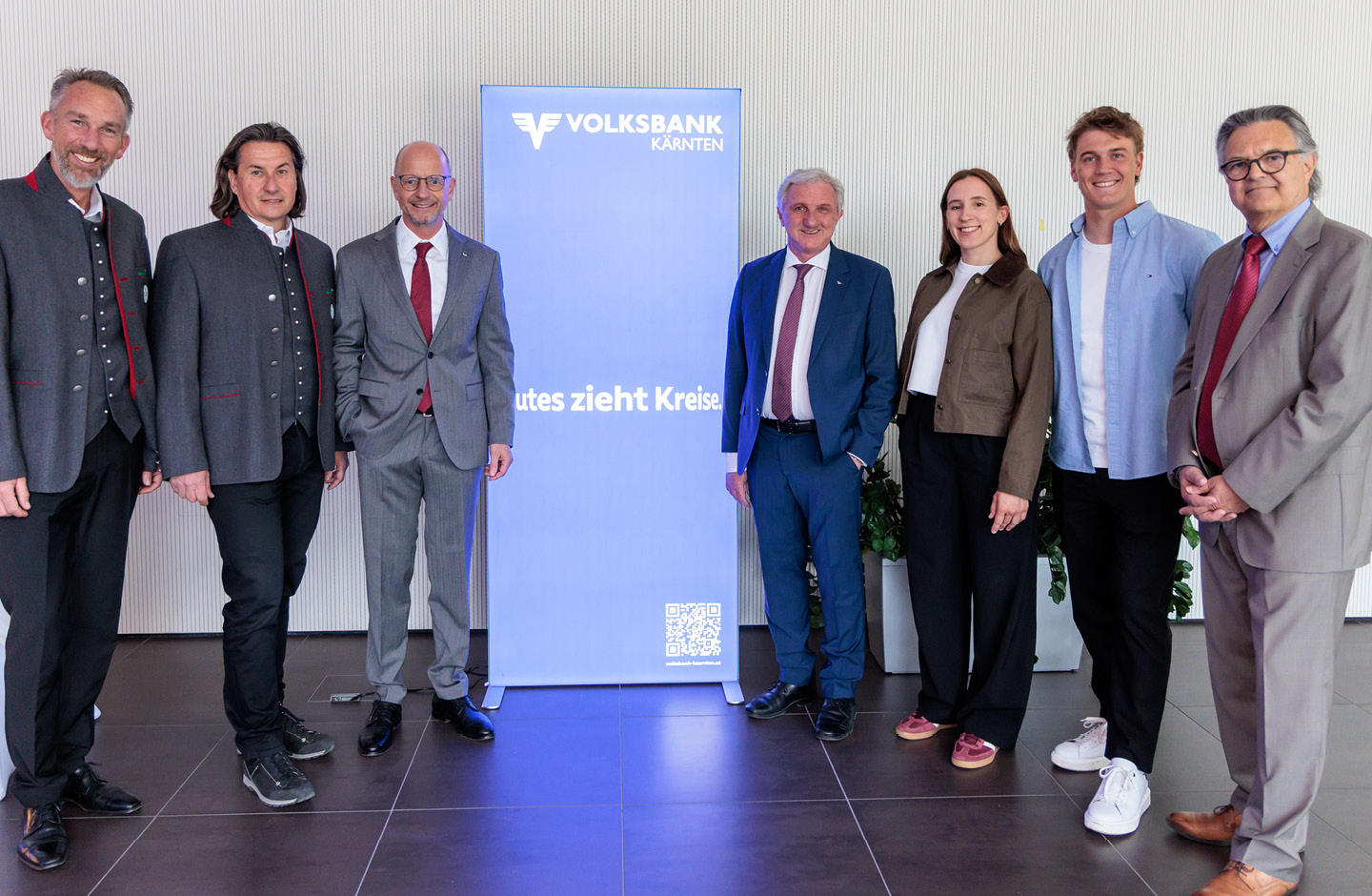 VDir. Mag. Wolfgang Mandl, Maria Riesch, Mag. Gerd Bacher, Felix Gottwald, Mark McGregor
